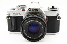 【実用美品】キヤノン CANON AV-1 ボディ NEW FD 50mm F2　【動作確認済み】#198_画像9