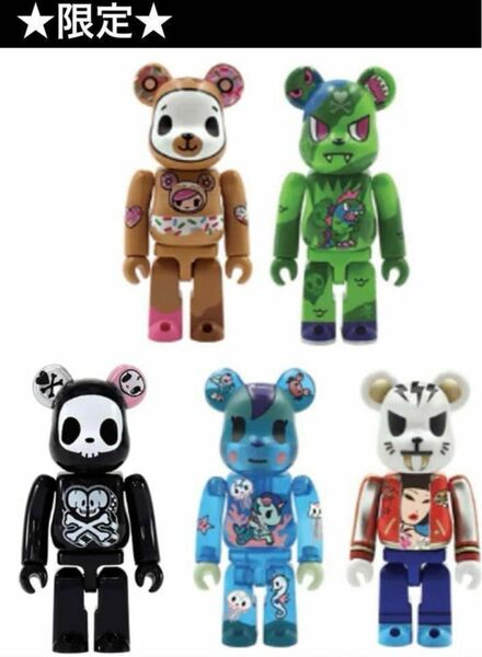 【 限定 新品 】ベアブリック BE@RBRICK トキドキ tokidoki メディコムトイ