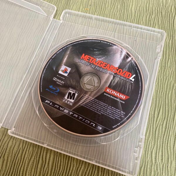 PS3 メタルギアソリッド4 海外版 Metal Gear Solid 4 Guns of the Patriots