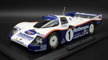 1:18 ポルシェ 962C ルマン 24h 1986 優勝 ロスマンズ仕様 #1 ドイツ限定_画像7