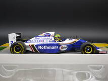 1:18 Minichamps ウィリアムズ FW16 ラストレース A.セナ #2 ロスマンズ仕様 サンマリノGP イモラ Senna 限定BOX_画像6
