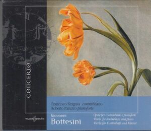 [CD/Concerto]G.ボッテジーニ(1821-1889):悲愴なロマンス&序奏とボレロ&エレジー第1番 ニ長調他/F.シラグーザ(db)&R.パルッツォ（ｐ）