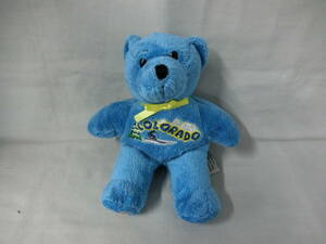 SYMBOLZ　Bear　COLORADO　U.S.A.　ぬいぐるみ　クマ　約20cm　コロラド州　アメリカ