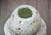 茶香炉(ろうそく、茶葉セット) 石玉子_画像4