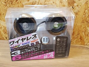 【50％OFF】カシムラ Bluetooth ステレオスピーカー イコライザー　MP3プレーヤー　 カードリモコン付 12V/24V車対応　 NBL-73 RMQ2014