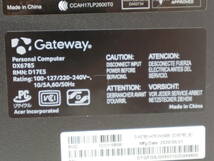 0986424C★ Gateway デスクトップPC DX6785-H76VH/G66 Windows11/SSD 512GB/RAM 8GB/i7-9700CPU/3.0GHz_画像10