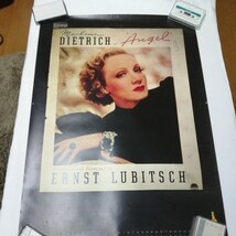 マレーネ・ディートリヒ ドイツ 女優 ポスター DIETRICH 約51.5×72.8cm_画像1