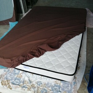  Saga departure mattress Queen size bed .. high density knitted cloth body pressure minute .MM-CR17B ( approximately 1950×1400× thickness 165mm) beautiful goods 