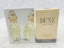 ◇香水◆Dior Vovage EAU de DOLCE VITA DUO 2×30ml/Christian Dior DUNE FOR MEN 50ml ディオール クリスチャンディオール 未開封_画像4