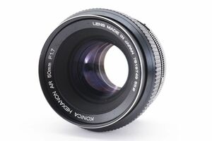 【実用光学美品】Konica コニカ HEXANON AR 50mm F1.7 MFレンズ #197-2