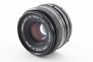 【外観美品】Canon キャノン New FD 50mm F2 MFレンズ #29-10