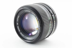 【光学極上】Canon キャノン new FD 50mm F1.4 MFレンズ #213-2