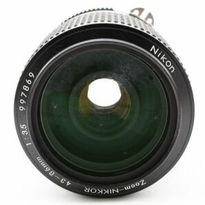 【実用品】Ai NIKKOR 43-86mm 3.5 MFレンズ #250の画像2