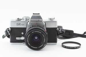 【実用美品】Minolta ミノルタ SR101 MC W.ROKKOR 1:3.5 28mm フィルムカメラ #78-6