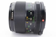 【光学極上品】Canon キャノン new FD F3.5 50mm MFレンズ #260-5_画像6