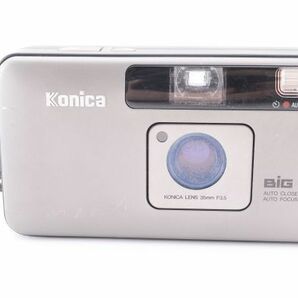 【ジャンク】Konica コニカ Big mini BM-201 コンパクトフィルムカメラ #268の画像1