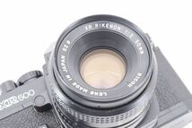 【実用品】Ricoh リコー XR500 黒 ブラック / XR RIKENON 1:2 50mm フィルム一眼カメラ MFレンズ #278_画像9