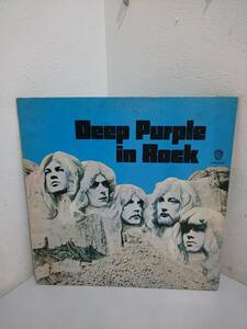 55661★LP Deep Purple In Rock ディスク印刷はげ有