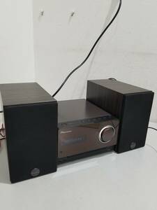 ■【56105】中古激安動作品★Pioneer　X-CM32BT-T　CD　ミニコンポートネントシステム　オーディオ　2015年製造　わけあり■