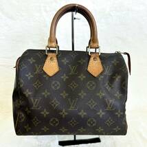 △LOUIS VUITTON ルイヴィトン ハンドバッグ M41528 スピーディ25 モノグラム キャンバス SP0050 バッグ/管理011503B12-01260001_画像1