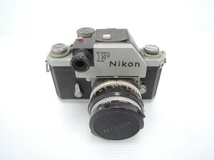 ☆Nikon ニコン F 初期型 フォトミックファインダー レンズ/NIKKOR-H Auto 1:2 f=50mm 一眼レフ フィルムカメラ MF/管理2005B31-12270002