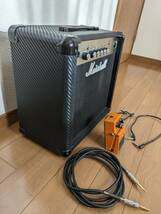 marshall マーシャル MG15CF mg 15 cf boss ボス DS-1 distortion ディストーション ds1 EBSフラットパッチケーブル vitalaudio VA2 set_画像7