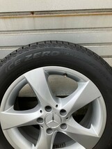 PIRELLI ice zero asimmetrico　225/55R17 101H W246純正17インチ　22年34週製　ピレリ　アイスゼロ　アシメトリコ_画像3