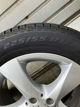 PIRELLI ice zero asimmetrico　225/55R17 101H W246純正17インチ　22年34週製　ピレリ　アイスゼロ　アシメトリコ_画像6