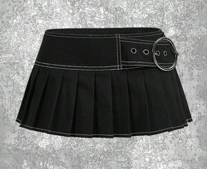 ミニスカート■プリーツスカート■インナーパンツカット加工済み【1度撮影で使用/中古品】