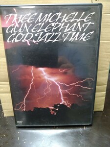 中古品 希少 DVD THEE MICHELLE GUN ELEPHANT GOD JAZZ TIME チバユウスケ