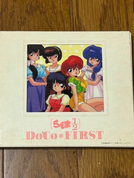 らんま1/2 CD ミニセル画付き　DoCo FIRST