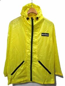 [ prompt decision / postage included / thin ]WILD THINGS/ Wild Things nylon jacket windbreaker yellow L outdoor old clothes 