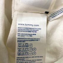 トミーヒルフィガー　ニット　セーター　Vネック　フラッグロゴ　男女兼用　Mサイズ　Tommy hilfiger ユニセックス　ワンポイント刺繍ロゴ_画像6