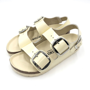 ビルケンシュトック BIRKENSTOCK サンダル Milano ミラノ アイボリー 3ストラップ 送料無料 g0729h006-0914 中古 古着 ブランド古着DB