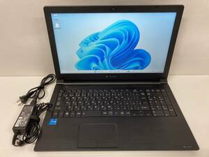 東芝 dynabook B65/HS A6BCHSF8LA21/ Core i5-1135G7 2.40GHz/ 8GB / SSD 256GB / windows 11Pro、動作確認済み