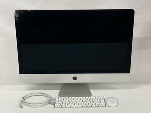 「ジャンク品」Apple iMac 2019 / A2115 / Core i5 3GHz / 32GB / 1TB / 27インチ シルバー、附属品あり