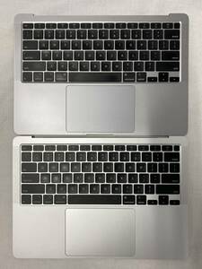 「 ジャンク、2個セット」Apple MacBook Air A2179 シルバー/グレー 2020年/ USキーボード&パームレスト / スピーカー&ファン付き