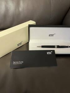 MONTBLANC マイスターシュテュック プラチナライン ボールペン 未使用に近い極美品 化粧箱、サービスガイド冊子付属