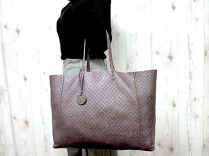 極美品 BOTTEGA VENETA ボッテガヴェネタ イントレッチオミラージュ パピヨン バタフライトートバッグ バッグ レザー A4可 67715Y