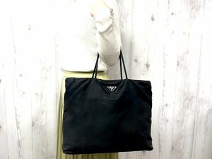 極美品 PRADA プラダ テスート トートバッグ ハンドバッグ バッグ ナイロン 黒 A4収納可 67983