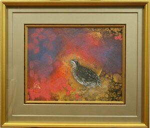 Art hand Auction ★Final price reduction◆Koji Matsumura Autumn Colors No. 6 with sticker, Professor Emeritus of Aichi Prefectural University of the Arts, Inten Exhibition, Prime Minister's Award, Japanese painting Koji Matsumura★, Painting, Japanese painting, Flowers and Birds, Wildlife