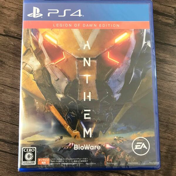 新品未開封 サンプル盤 PS4 Anthem アンセム Legion of Dawn Edition EA PlayStation