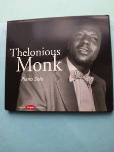 【送料112円】CDZ28 デジパック仕様 / Thelonious Monk Piano Solo / セロニアス・モンク / ピアノ・ソロ / 輸入盤