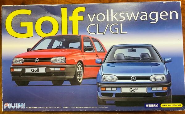 1/24 プラモデル フジミ　フォルクスワーゲン　ゴルフCL/GL 車種選択式キット　VW GOLF