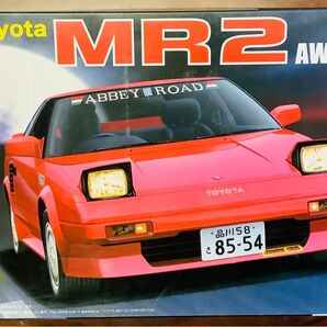 1/24プラモデル　フジミ　トヨタMR2 AW11 ABBEY ROAD TOYOTA