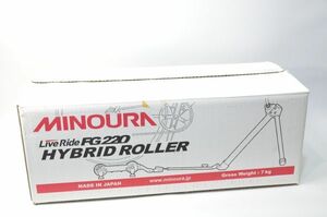 【リサイクル】 中古美品 ミノウラ FG220 / HYBRID ROLLER LiveRide 軽量・コンパクト・低負荷、多目的に使用できるハイブリッドローラー