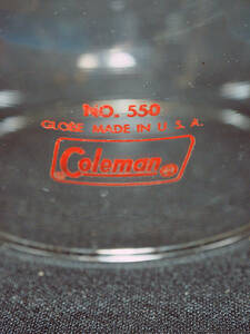 Coleman コールマン ビンテージ　グローブ レッドレター 赤文字 200 200A 200B 201 202 242に使えます　３
