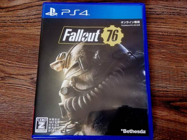 【即決&動作確認済】 フォールアウト 76（Fallout 76） / オープンワールドアクションRPG / オンライン / ウェイストランド / PS4ソフト C1