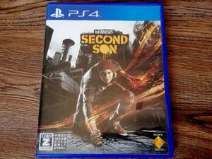 【即決&動作確認済】 inFAMOUS Second Son（インファマス セカンドサン） / オープンワールド アクションアドベンチャー / PS4ソフト