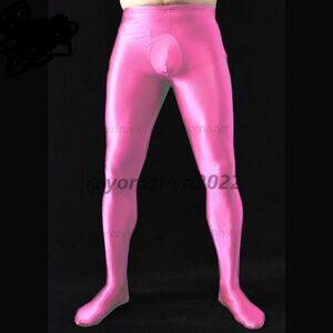 79-136-32 men's!! gloss gloss lustre 10 minute height .... type long pants leggings [ pink,F size ] man ero underwear tights sexy.1